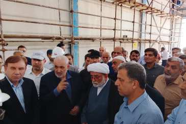 پیشرفت پروژه آب‌شیرین‌کن دیر ۸۱ درصد اعلام شد
