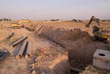 پیشرفت 80 درصدی طرح آبرسانی به مجتمع 20 روستای شهرستان دشتی