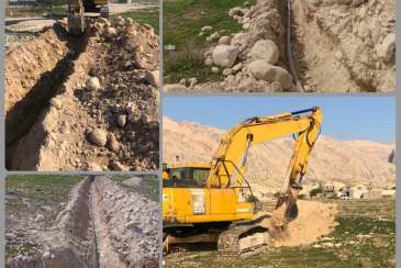 یک هزار و 450 متر از شبکه آبرسانی شهرستان دیر توسعه یافت