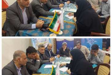  میز خدمت شرکت آبفا در مصلی نماز جمعه بوشهر برپا شد