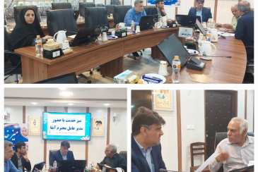 میز خدمت شرکت آبفا استان بوشهر ویژه خانواده های شهدا و ایثارگران برپا شد
