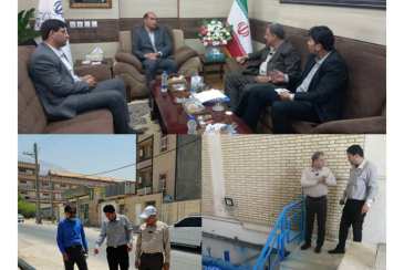  بازدید سرپرست شرکت آبفا استان بوشهر از پروژه‌های آبرسانی عسلویه و نشست با فرماندار