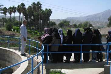 بازدید دانش آموزان از تاسیسات بوشیگان