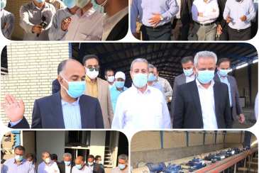 بازدید استاندار بوشهر ازخط انتقال آبرسانی سیراف _ جم و پروژه آبشیرین کن