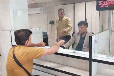 بازدید سرزده مدیرعامل شرکت آبفا استان از اداره آب و فاضلاب شهرستان بوشهر
