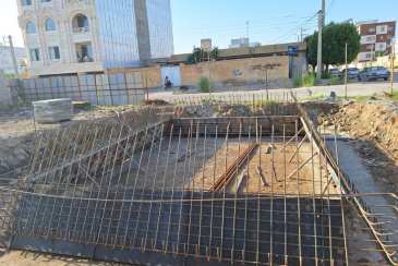 عملیات اجرایی ایستگاه پمپاژ فاضلاب کوی مطهری شهر گناوه آغاز شد