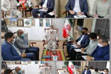 با حضور  سرپرست شرکت آب وفاضلاب استان بوشهر و فرماندار شهرستان دشتی مشکلات حوزه آب این شهرستان مورد بررسی قرار گرفت