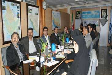 حضور معاون منابع انسانی  و بهبود مدیریت شرکت  مهندسی آبفا کشور در بوشهر