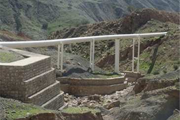 بخشی از خط سوم آبرسانی کازرون - برازجان ترمیم و بازسازی شد.