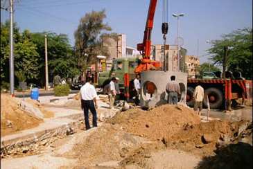 امسال 9 کیلومتر از شبکه جمع آوری فاضلاب خارک اجرا شده است