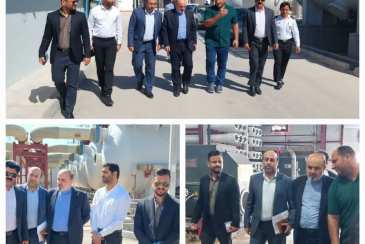 بازدید معاون حقوقی و بازرسی پدافند غیرعامل کشور از سایت آب شیرین کن مپنا