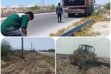 آغاز عملیات اجرایی فاز 2 خط انتقال آبرسانی به نوار ساحلی شهرستان دیر