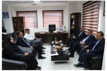 برگزاری نشست مشترک مدیران شرکت آب و فاضلاب و بانک ملت استان بوشهر با محوریت سرعت بخشی به پروژه‌های فاضلاب
