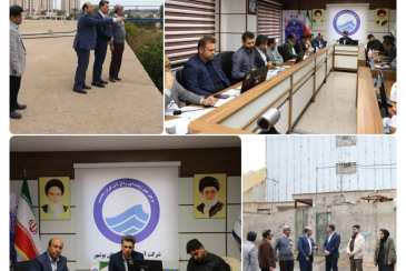 بازدید مدیرکل دفتر مدیریت مصرف آبفا کشور از استان بوشهر و تأکید بر کاهش هدررفت آب