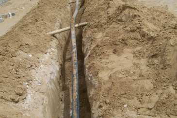 طی 3 سال گذشته 30 کیلومتر از شبکه آبرسانی دیر نوسازی شده است .