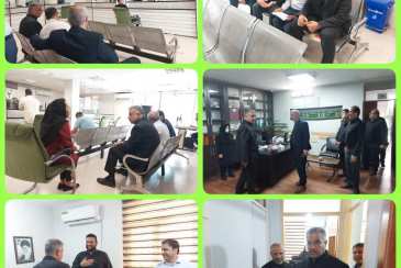 بازدید سرزده فرمانداربوشهر از مدیریت امور آب شهرستان بوشهر