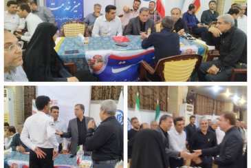 برپایی میز خدمت شرکت آبفا بوشهر ویژه هفته دولت