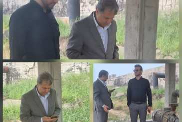  بازدید مدیر عامل شرکت آب و فاضلاب استان بوشهر از تاسیسات شهرستان گناوه/ ضرورت مصرف بهینه آب در ایام خانه‌تکانی