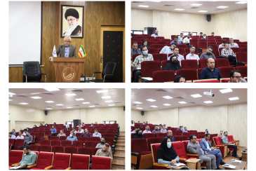برگزاری کارگاه آموزشی شرایط عمومی و خصوصی پیمان و بخشنامه‌ها در شرکت آب و فاضلاب بوشهر