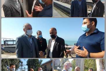 بازدید معاون مدیر کل بازرسی کشور از 2پروژه آبشیرین کن  بزرگ شهر بوشهر 