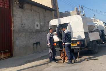 شستشو و لایروبی 340 کیلومتر از شبکه فاضلاب شهرهای بوشهر، گناوه و دیلم