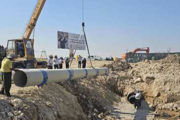 احداث حدود 6 کیلومتر خط انتقال فاضلاب محلات جنوبی شهر بوشهر 