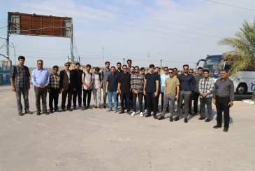 بازدید دانشجویان دانشگاه خلیج فارس از مرکز پایش آب شهید ماهینی