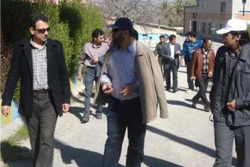 بازدید مدیر عامل آبفا شهری از تاسیسات آبرسانی بوشیگان