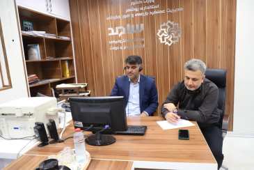 حضور مدیرعامل شرکت آب و فاضلاب استان بوشهر در مرکز ارتباطات مردمی سامانه سامد