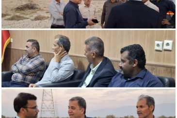 بازدید مدیرعامل آبفای بوشهر از روستاهای بخش بردخون و بررسی میدانی مشکلات آب