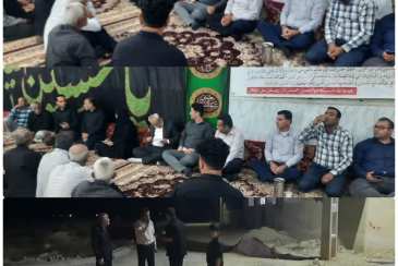 حضور مدیر آبفا دشتی در جمع مردم روستای مل گاودان