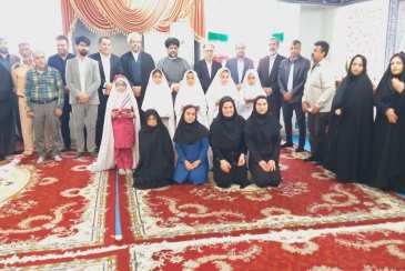 جشن تکلیف دختران کارکنان آبفا شهرستان گناوه برگزار شد 