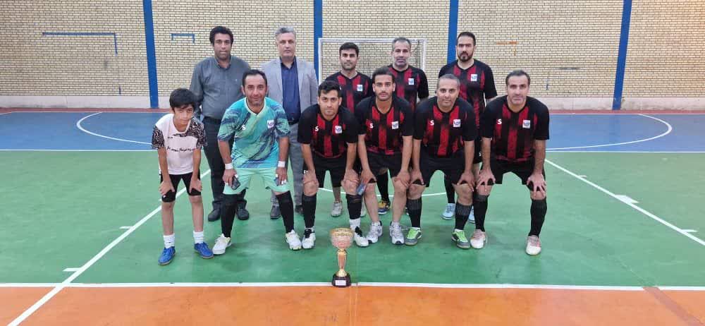 تیم فوتسال آبفا بوشهر نایب قهرمان مسابقات صنعت آب و برق استان بوشهر شد