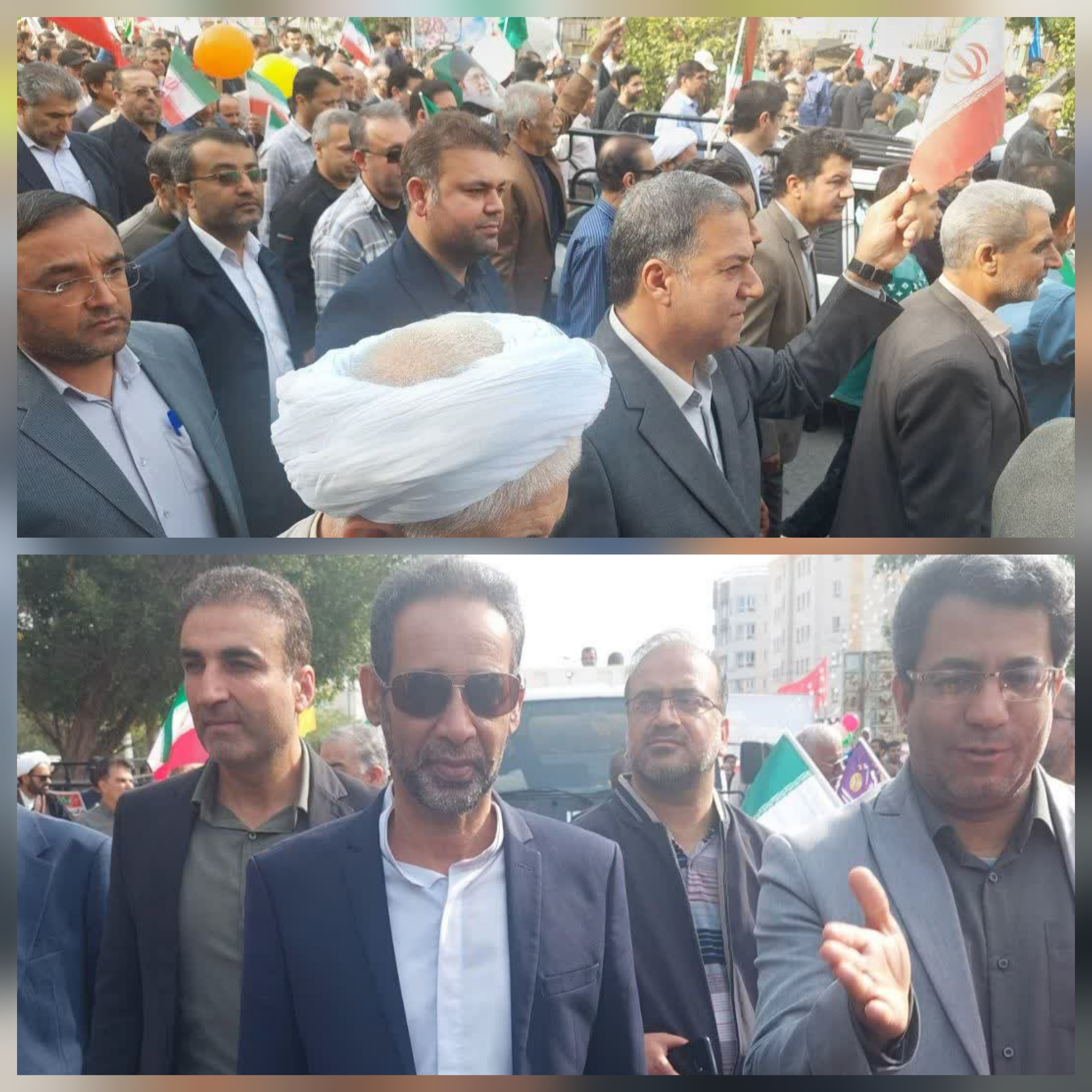  حضور مدیرعامل و کارکنان شرکت آب و فاضلاب استان بوشهر در راهپیمایی روز جهانی قدس