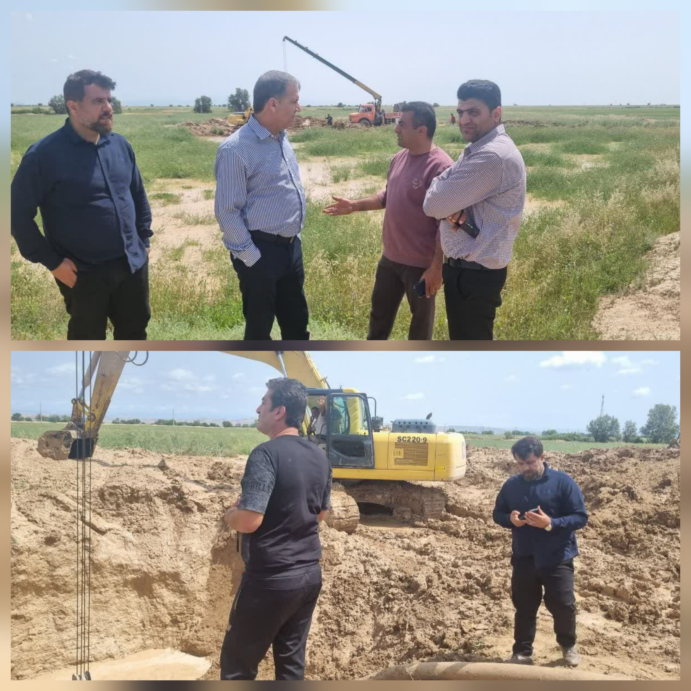  پیگیری میدانی مدیرعامل آبفای استان برای رفع مشکل قطع آب در بخش شبانکاره
