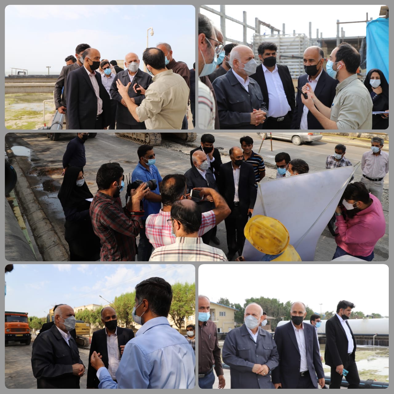 اقدامات شرکت آب وفاضلاب استان بوشهر جهادی است