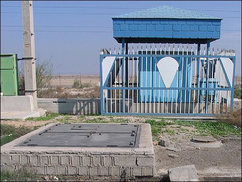 ایستگاه پمپاژ فاضلاب  J  شهر بوشهر اصلاح شد