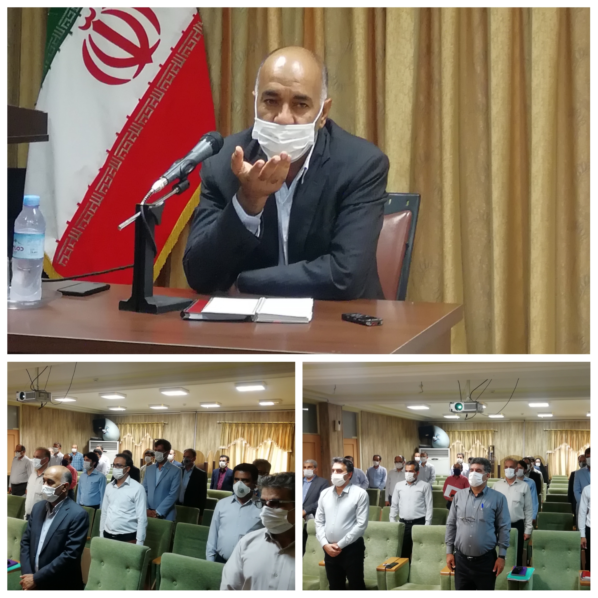 بررسی مشکلات آبرسانی شهرستان‌های 10 گانه استان بوشهر در نشست مدیرعامل شرکت  آبفای استان با مدیران شهرستان‌ها 