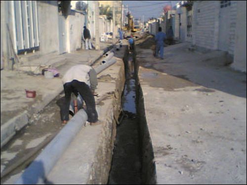 بیش از 5 کیلومتر از شبکه آبرسانی دیلم نوسازی شد