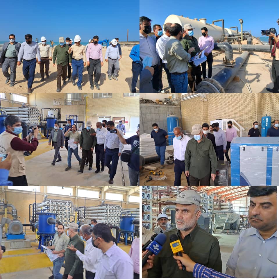 آب شیرین‌کن 35 هزار مترمکعبی بوشهر پاییز امسال بهره‌برداری می‌شود