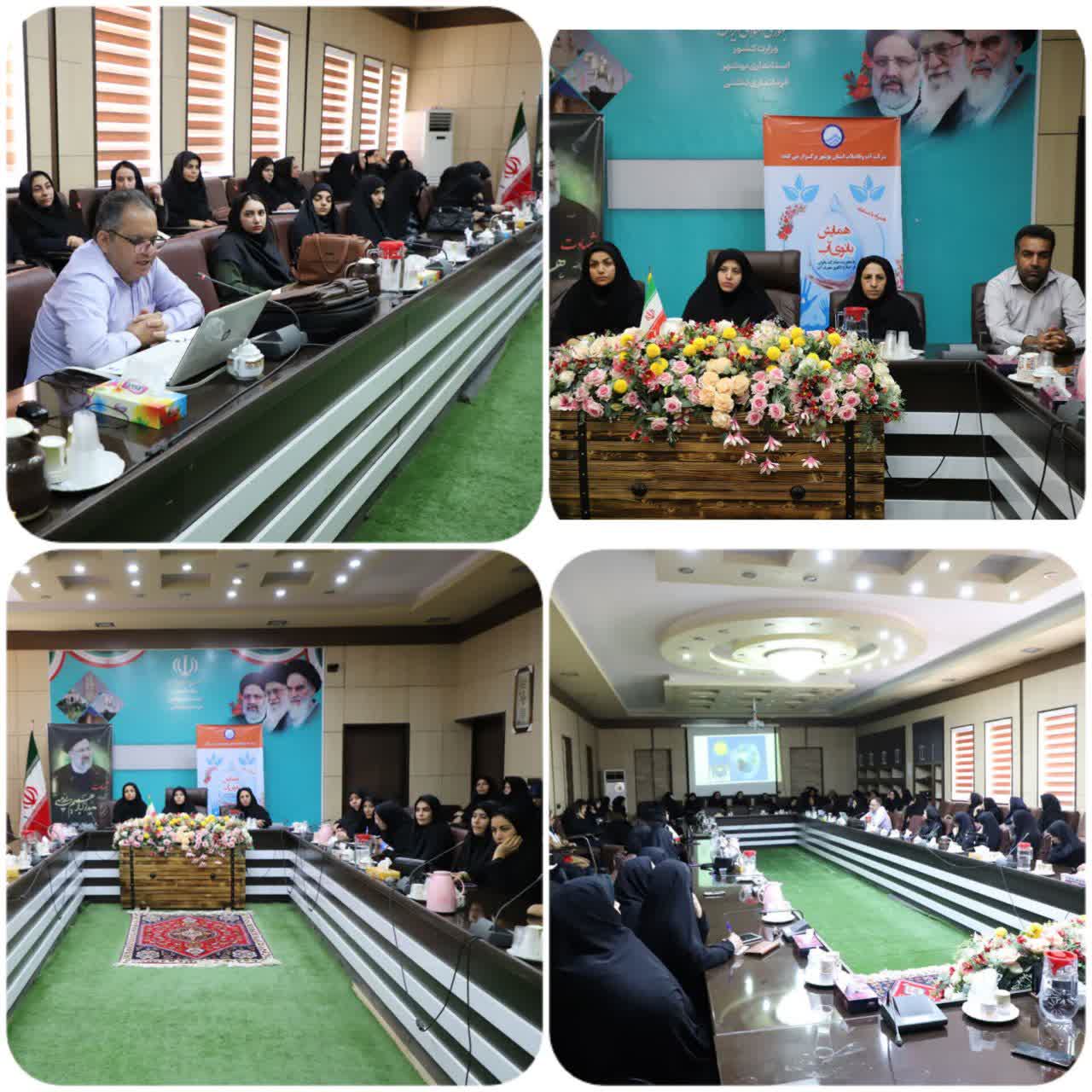 کارگاه آموزشی بانوی آب در شهرستان دشتی برگزار شد