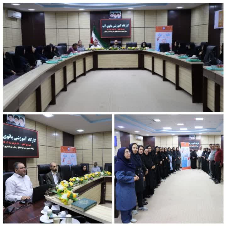 برگزاری کارگاه آموزشی " بانوی آب " در شهرستان کنگان 