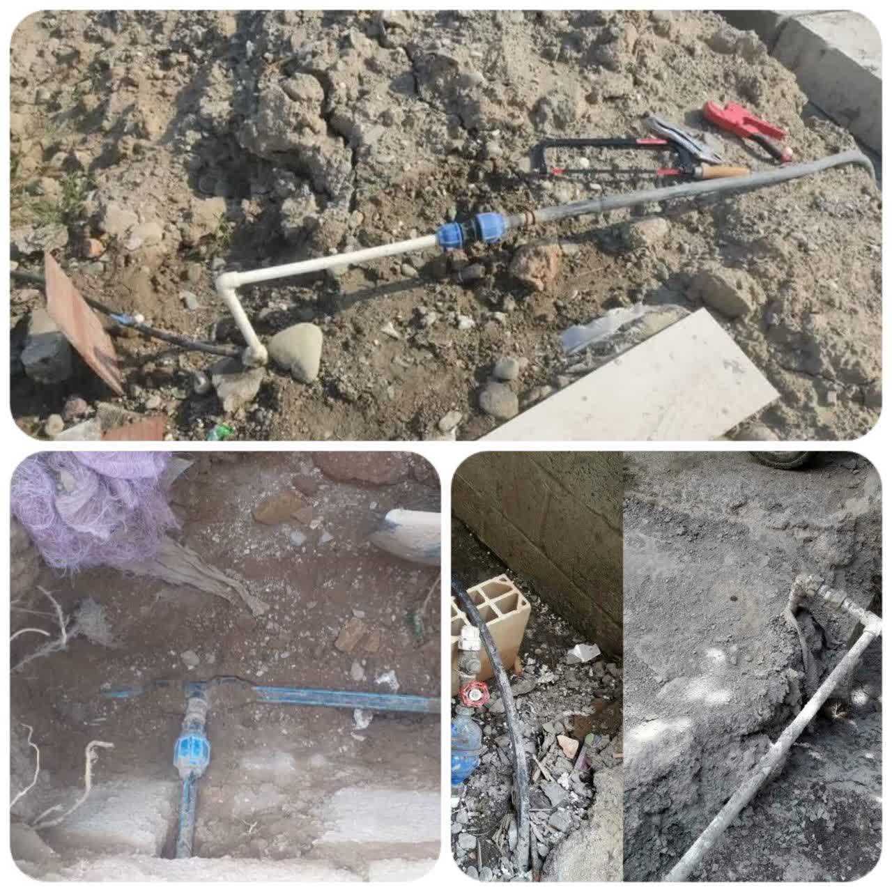 شناسایی 835 انشعاب غیرمجاز آب در استان بوشهر/ انشعاب 372 مشترک غیرمجاز قطع شد