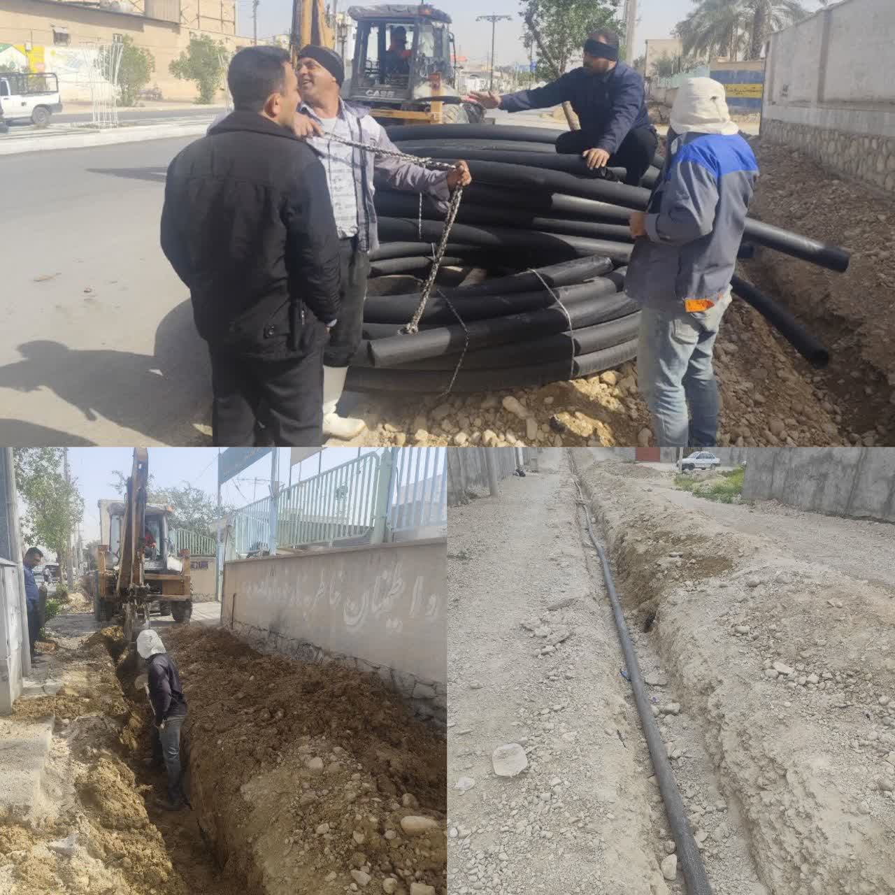 توسعه و نوسازی 71 کیلومتر شبکه آب در استان بوشهر
