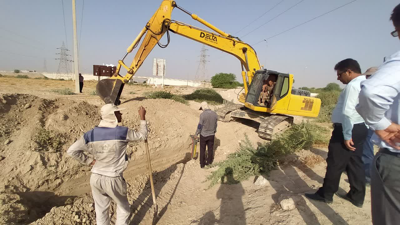 وضعیت تامین آب روستاهای جنوب برازجان با احداث خط انتقال جدید بهبود می‌یابد